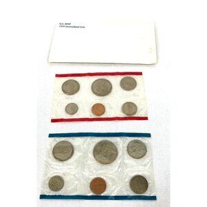 1979 Uncirculated Coin Set U.S Mint Original Government Packaging D Mint No Mint